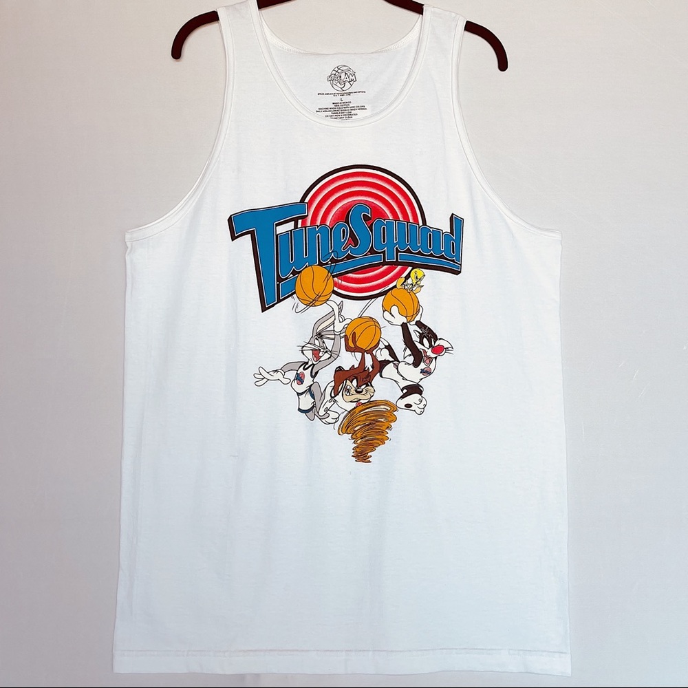 Space Jam Tune Squad Looney Toons Graphic Tank Top